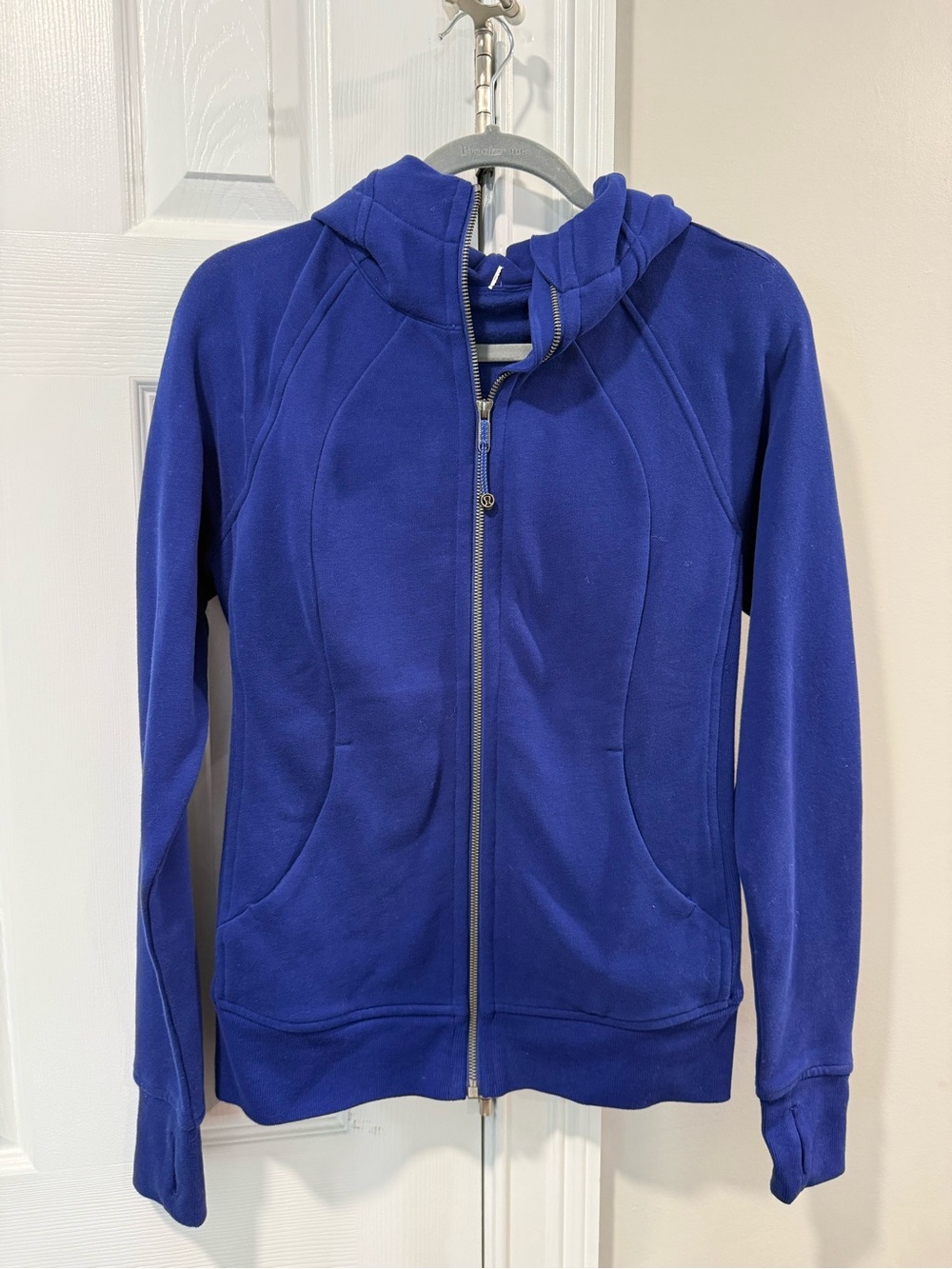 lululemon athletica Royal Blue Full‑Zip Hooded Sweatshirt